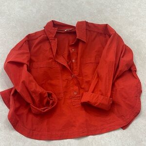 Long Sleeve Button Down from Pilcro